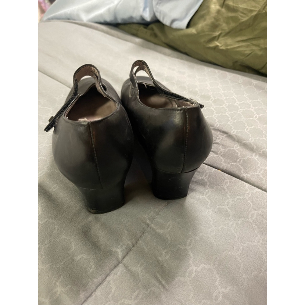 BeautiFeel Black Mary Jane Heels Women's Size 39 Good Uses Condition - Picture 3 of 11